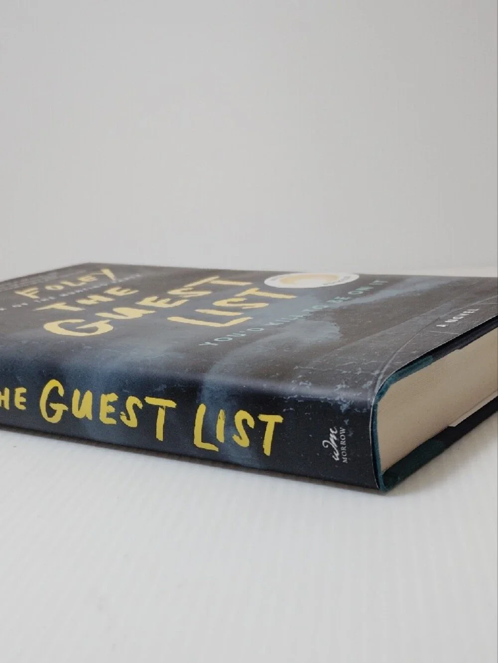 Barnes & Noble Black and Yellow 'The Guest List' Coffee Table Book